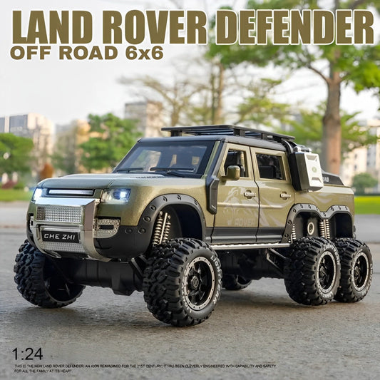 Diecast Model Land Rover Off Road 6x6 1/24