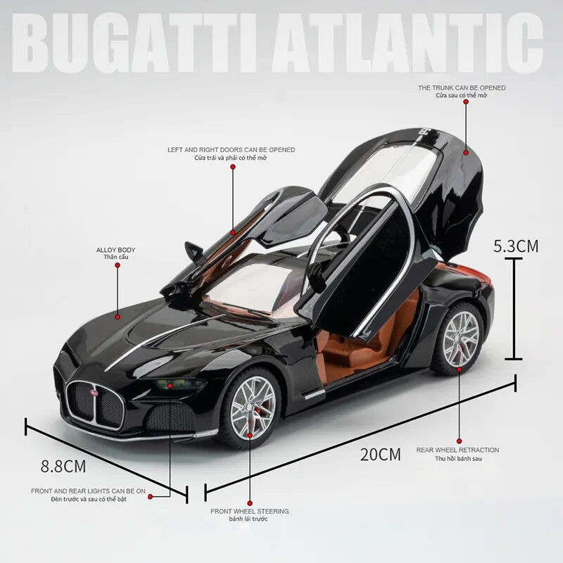 Diecast Model Bugatti Atlantic