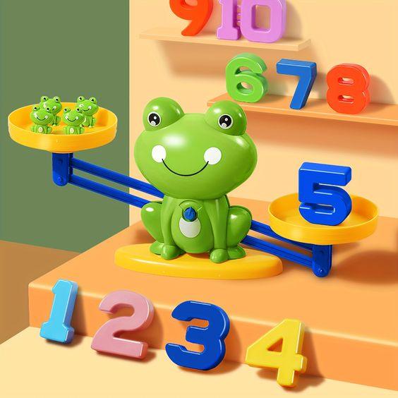 Kids Frog Balance Counting Game