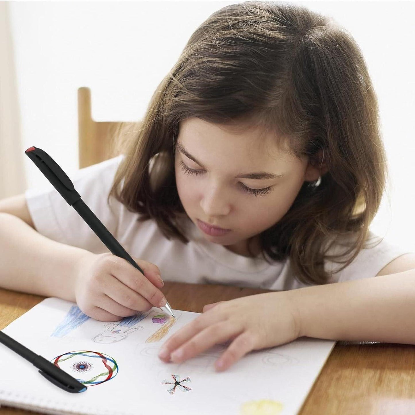 Multi-Functional Spirograph Geometric Ruler for Students