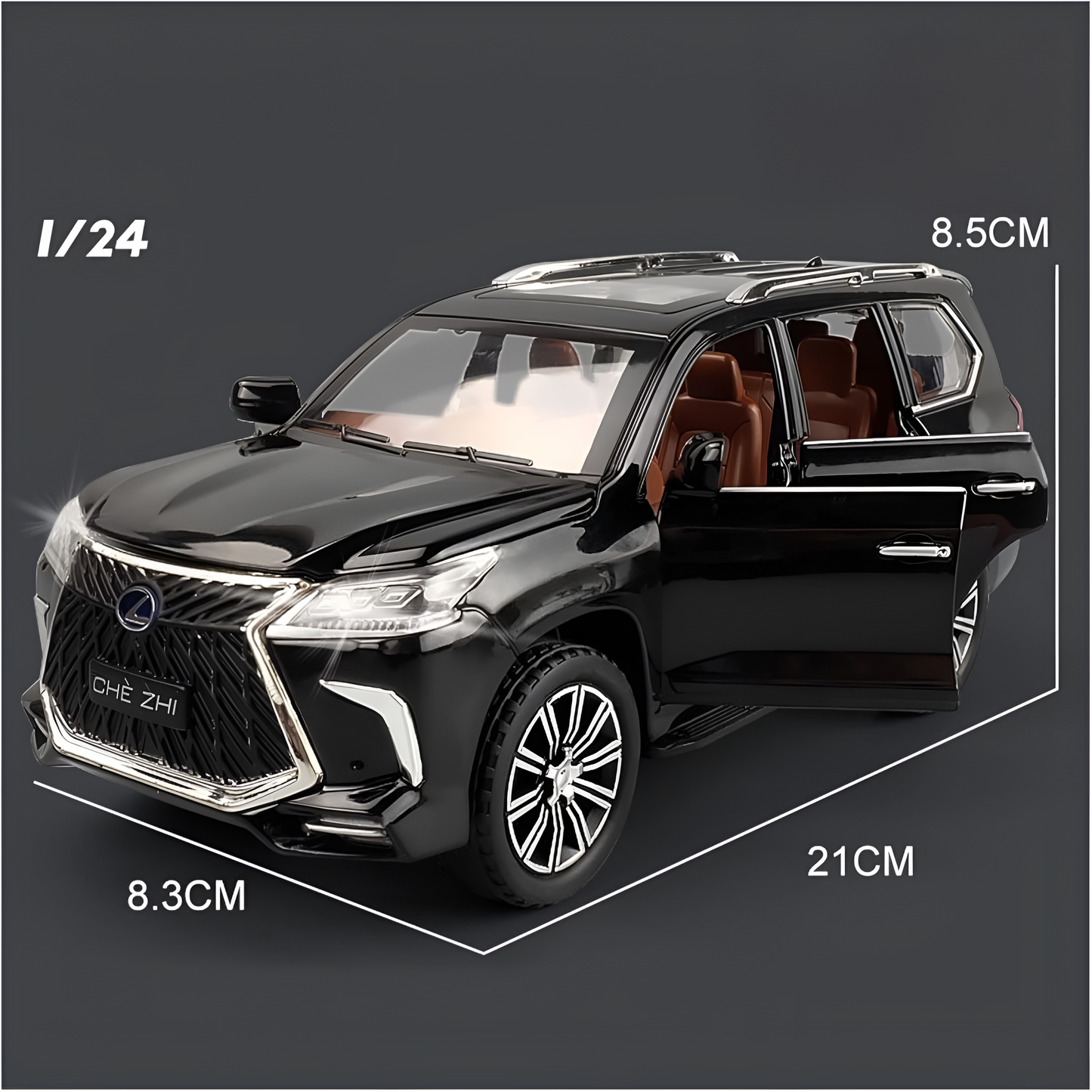 Diecast Model Lexus LX570 SUV 1/24