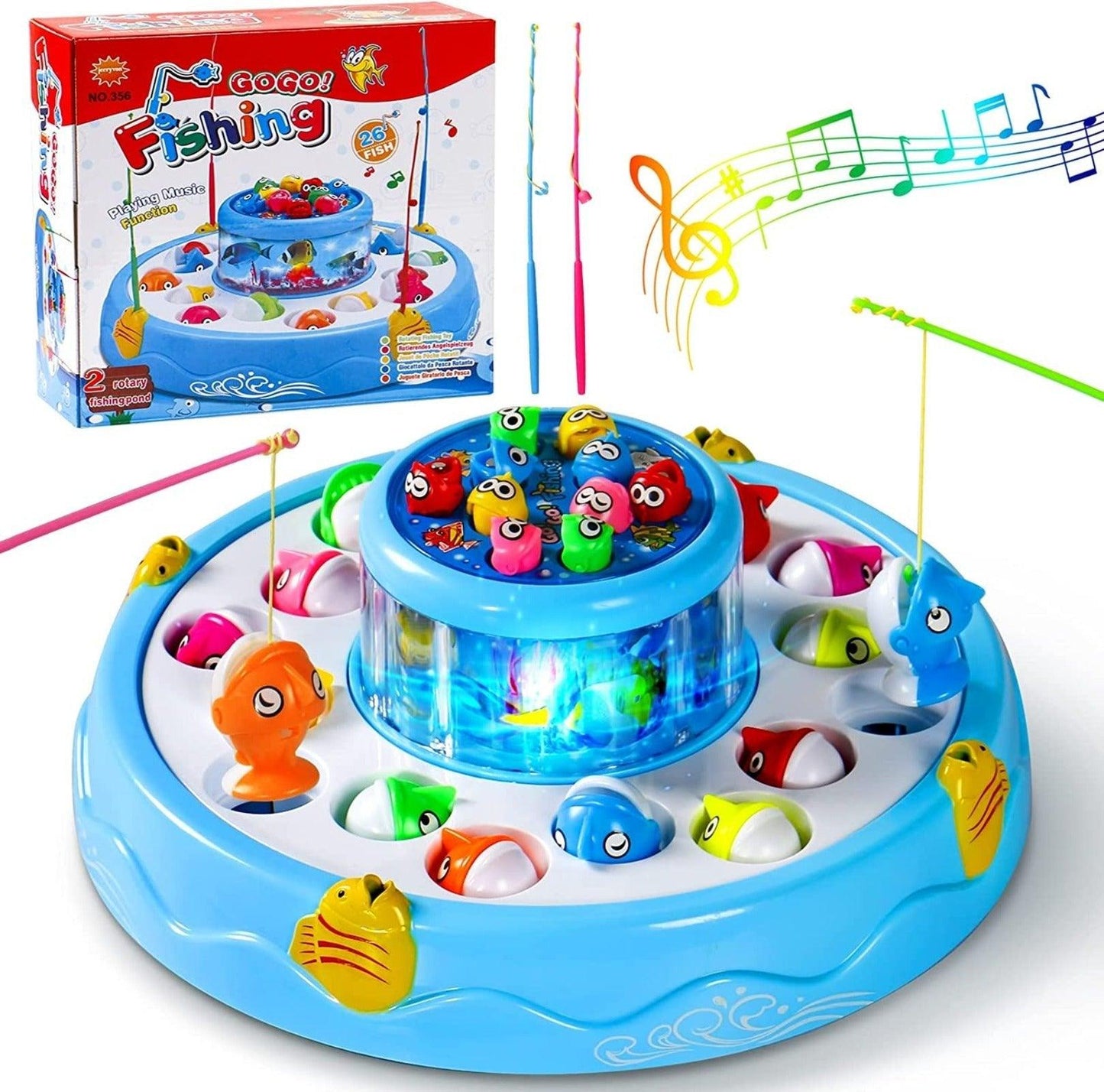 Lightning & Musical Magnetic Fishing Play Set