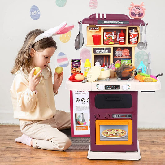 Kitchen Role Cooking Play Set (43 Pcs)