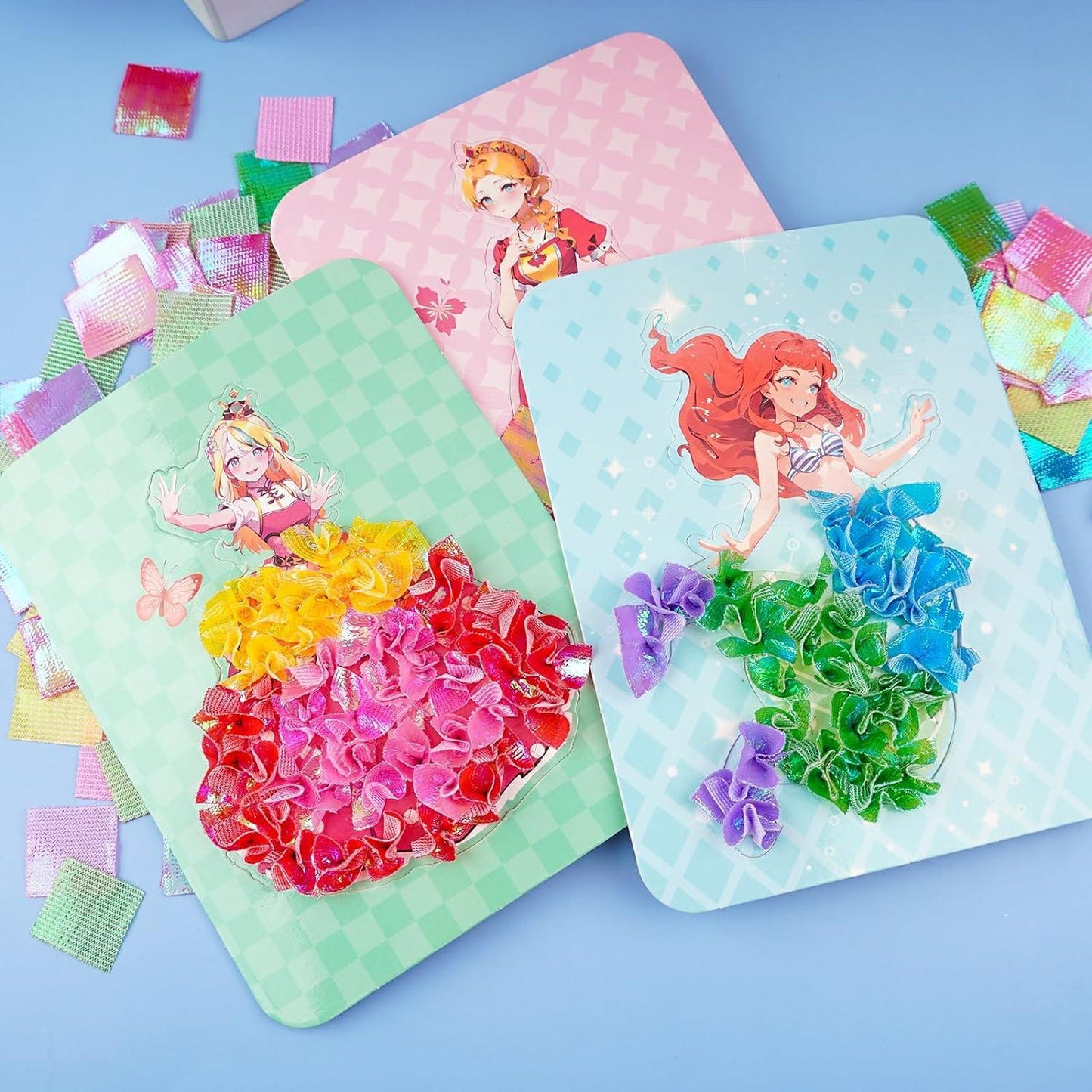 DIY Princess Dress-Up Poke Art Toy