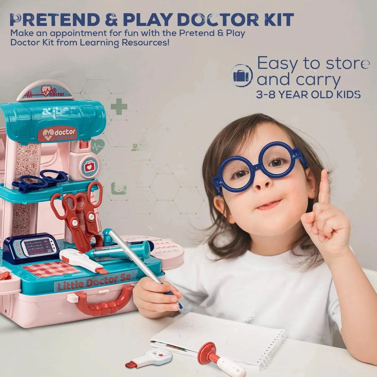 Early Education Mini Medical Doctor Set 28 Pcs For Kids