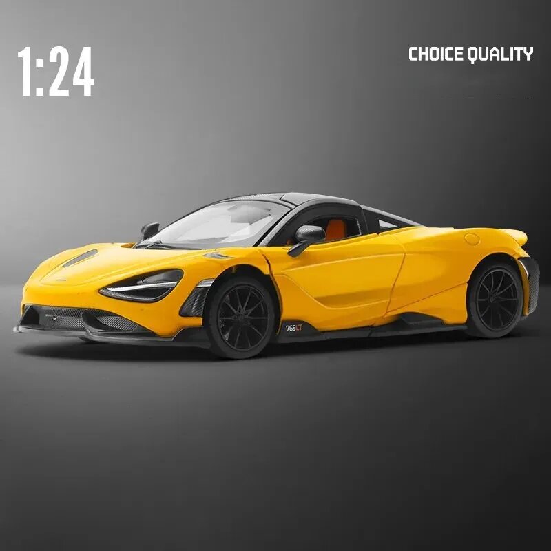 Diecast Model Officially Licensed McLaren 765-LT 1/24