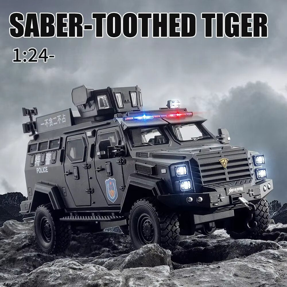 Diecast Model Saber Toothed Arm Tiger 1/24