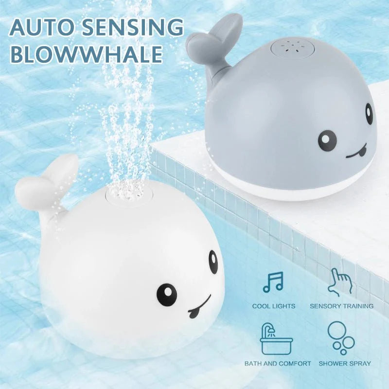 Whale Induction Spray Water Toy