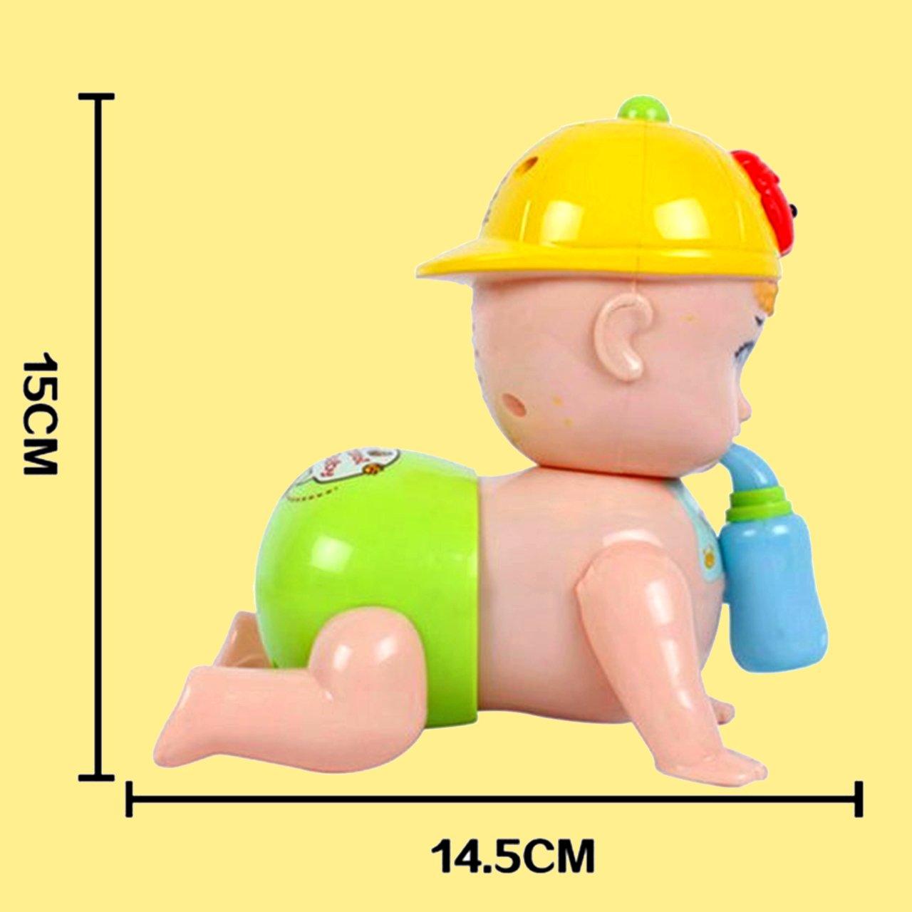 Musical Baby Crawling Toy With 3D Lights