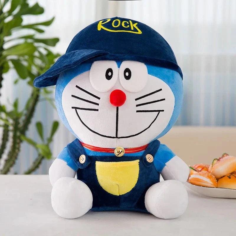 Cute Smile Face Doraemon Soft Toy!