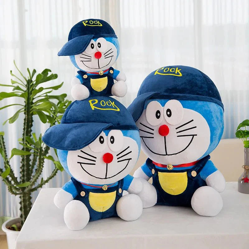 Cute Smile Face Doraemon Soft Toy!