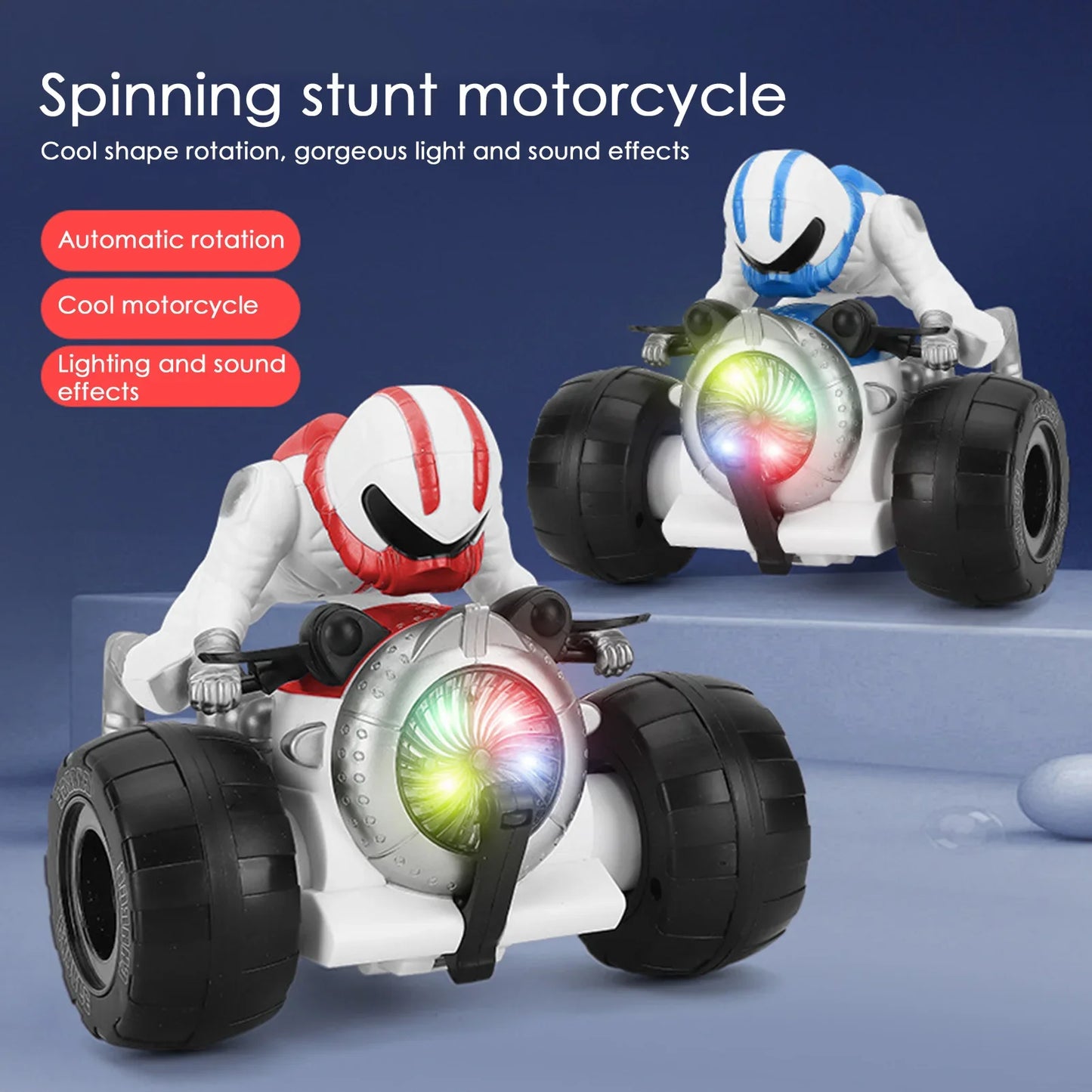 Lightning & Musical Stunt Motor Bike