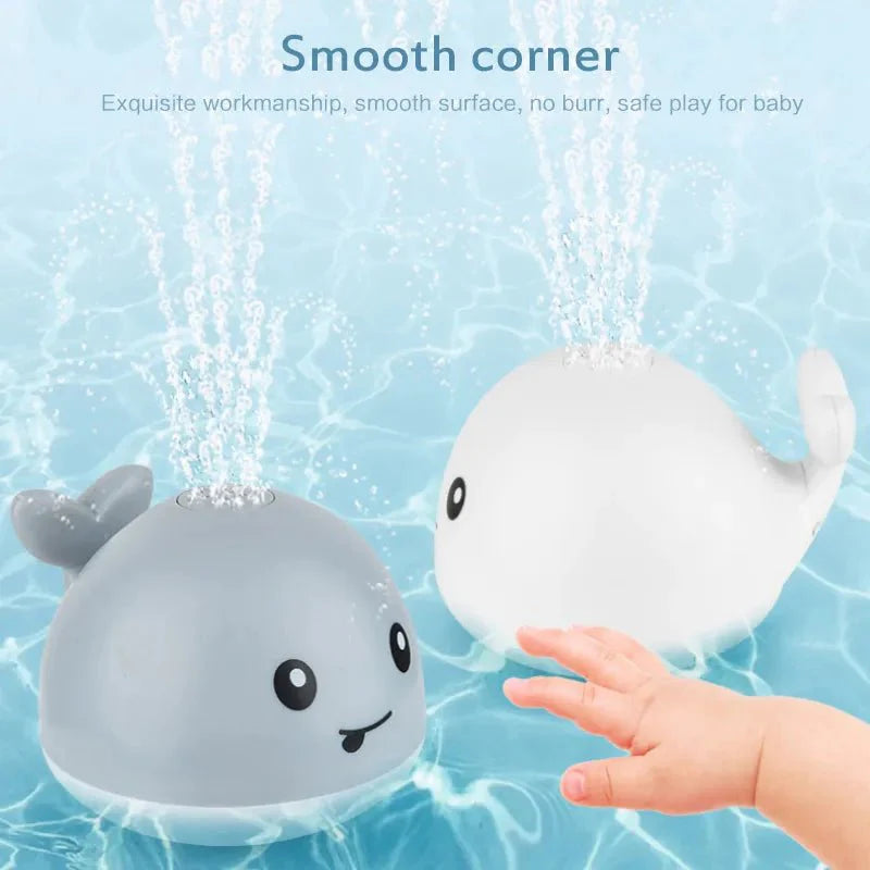 Whale Induction Spray Water Toy