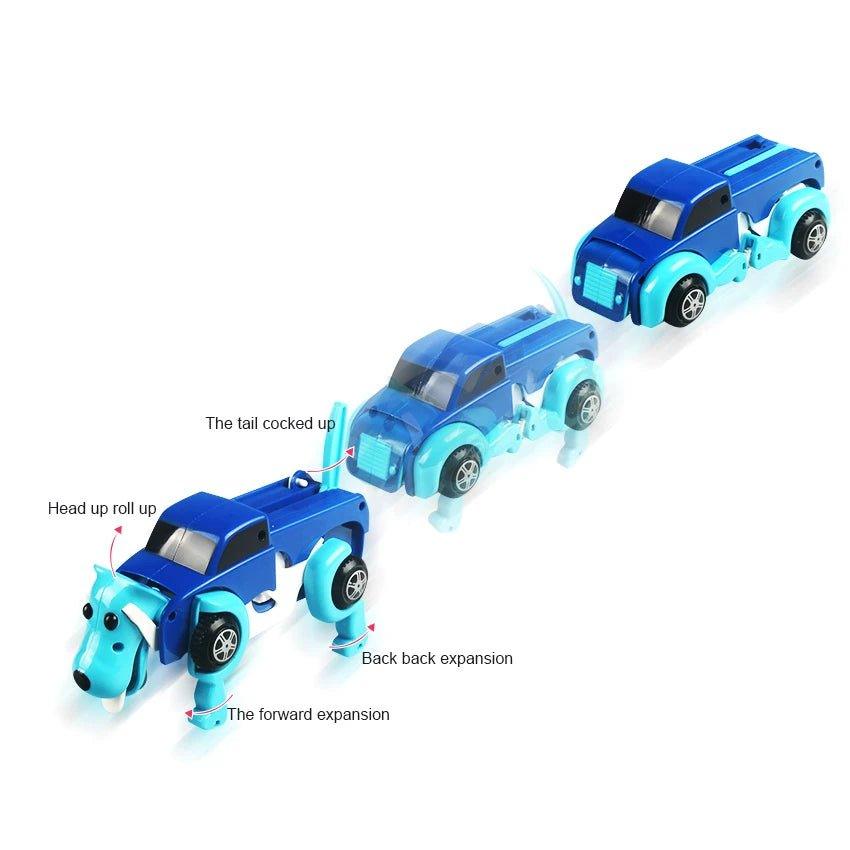 Wind Up Automatically Transform Car Toy