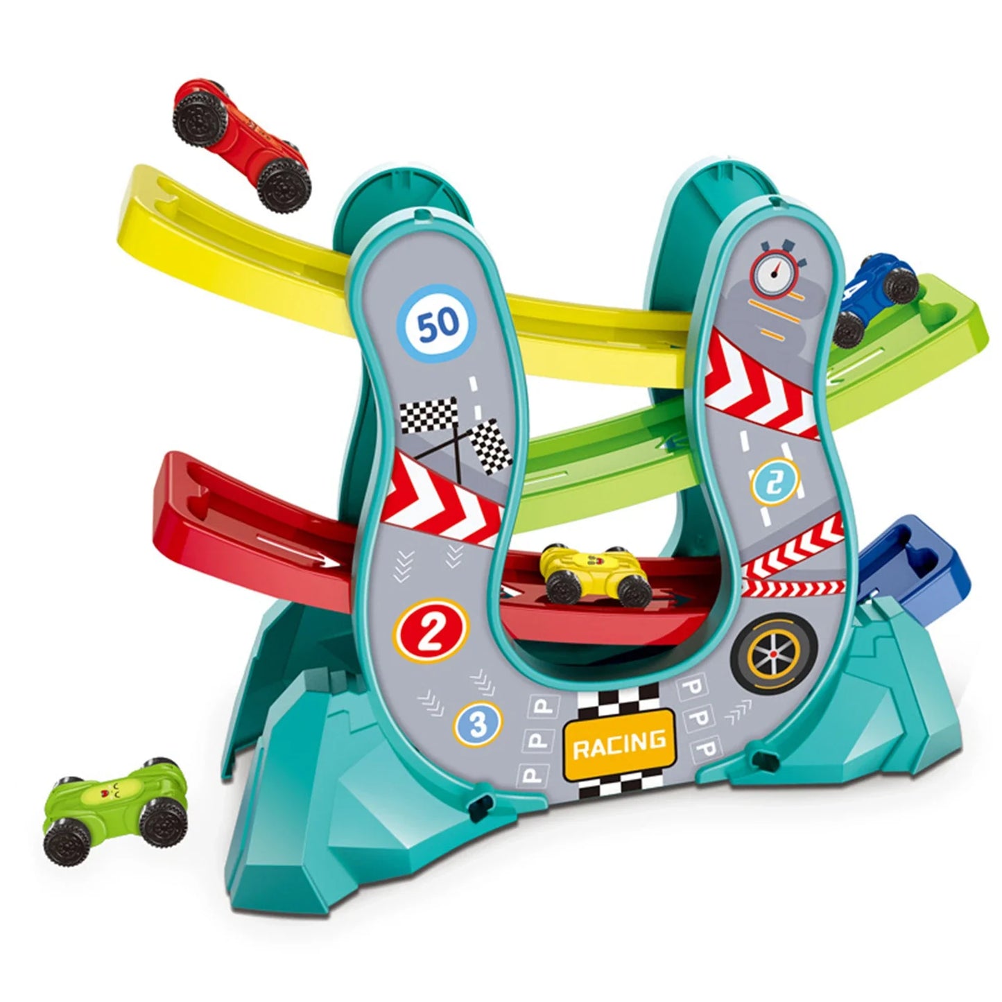 Children Car Ramp Racing Track Set