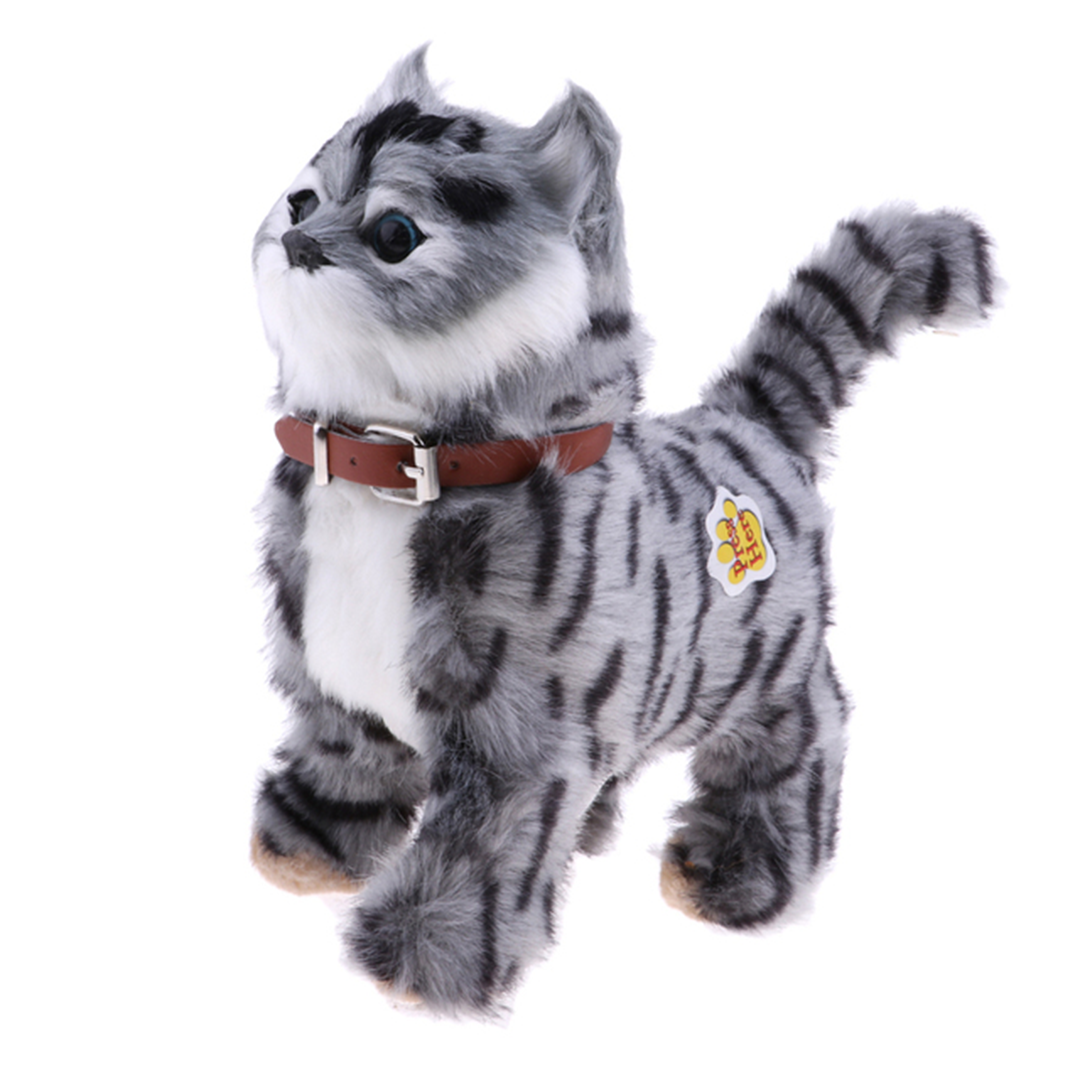 Musical Walking Cat Plush Toy With Remote Leash