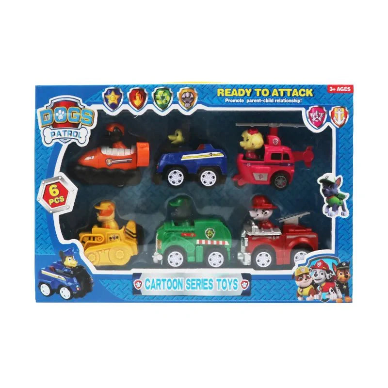 PAW Patrol Car Series (Pack Of 6)