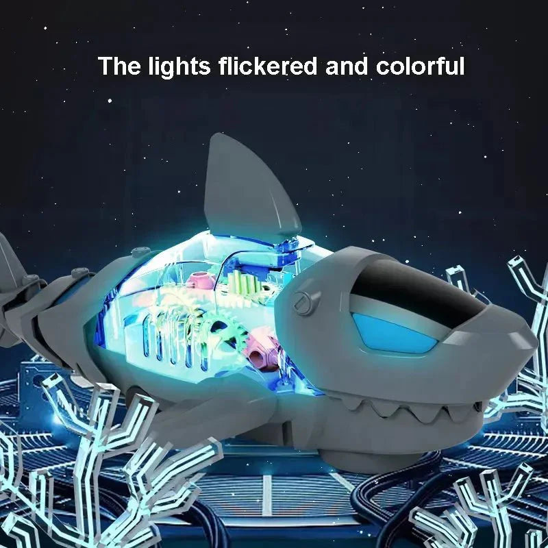 Electric Gear Shark With Light & Music