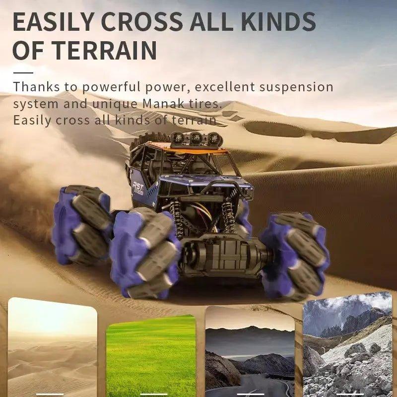 Scale RC Cross Country Lateral Oblique Drift Car