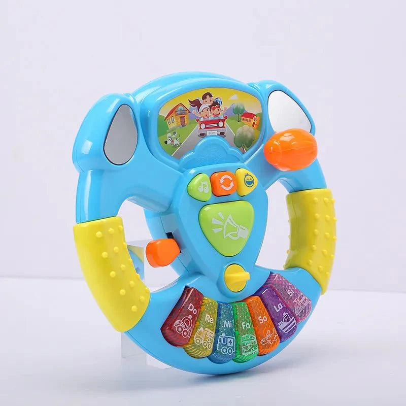 Lightning & Musical Steering Wheel For Kids