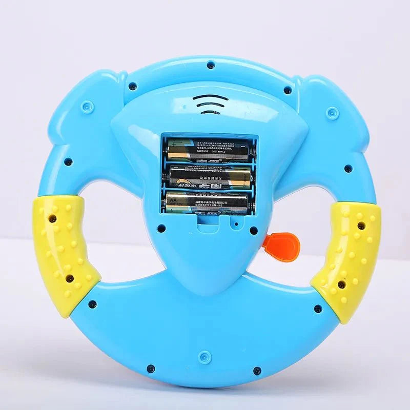 Lightning & Musical Steering Wheel For Kids