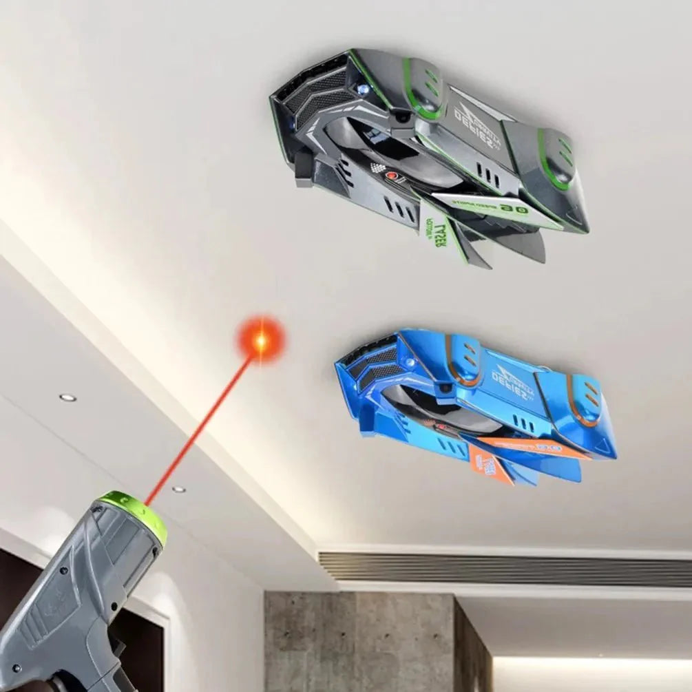 RC Infrared Chasing Laser Wall Climbing Car