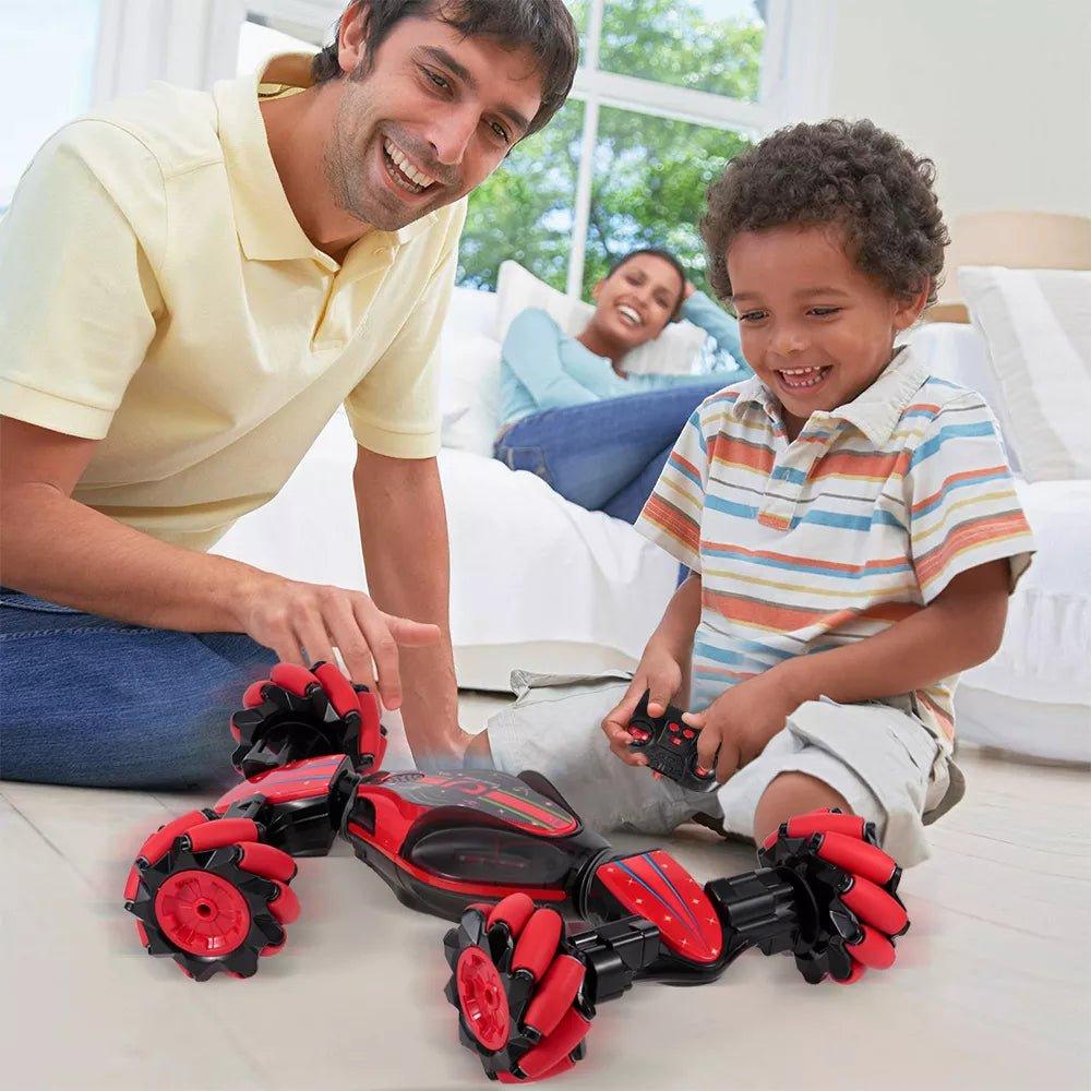 Gesture Control Multi-Functional RC Stunt Car