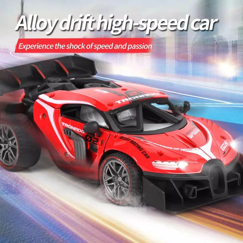 Alloy Spray Remote Control Car Drift 2.4G High‑Speed