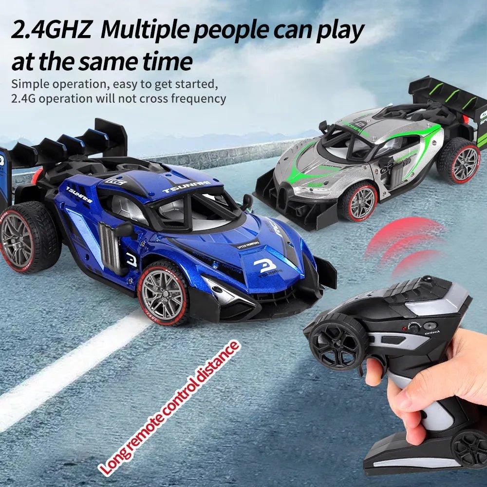 Alloy Spray Remote Control Car Drift 2.4G High‑Speed