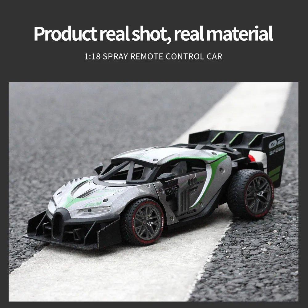 Alloy Spray Remote Control Car Drift 2.4G High‑Speed