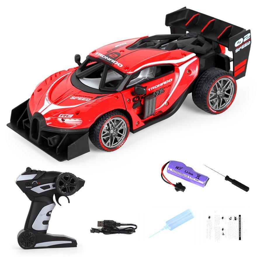 Alloy Spray Remote Control Car Drift 2.4G High‑Speed