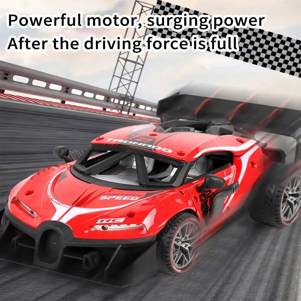 Alloy Spray Remote Control Car Drift 2.4G High‑Speed