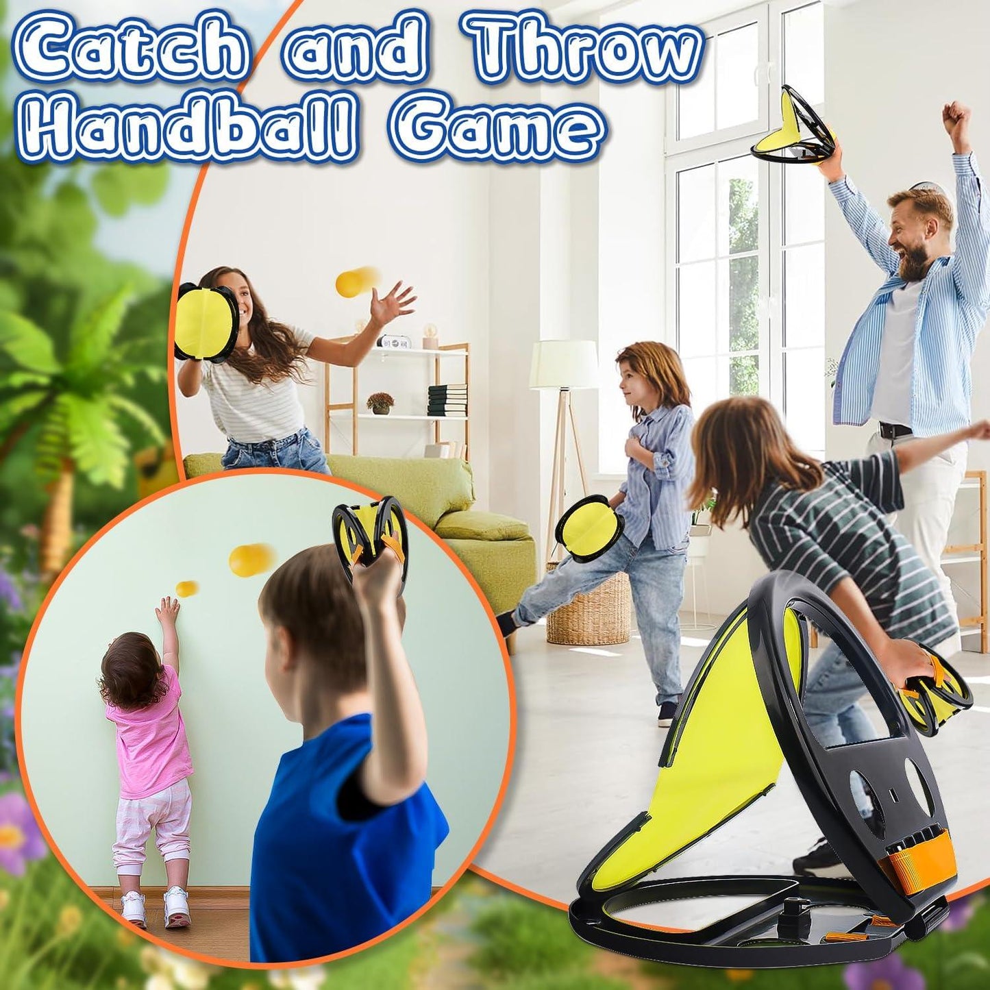 Fun Catch And Through Game For Kids