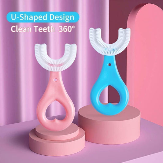 U-shaped Toothbrush For Toddlers & Kids (Discount In Bundles)