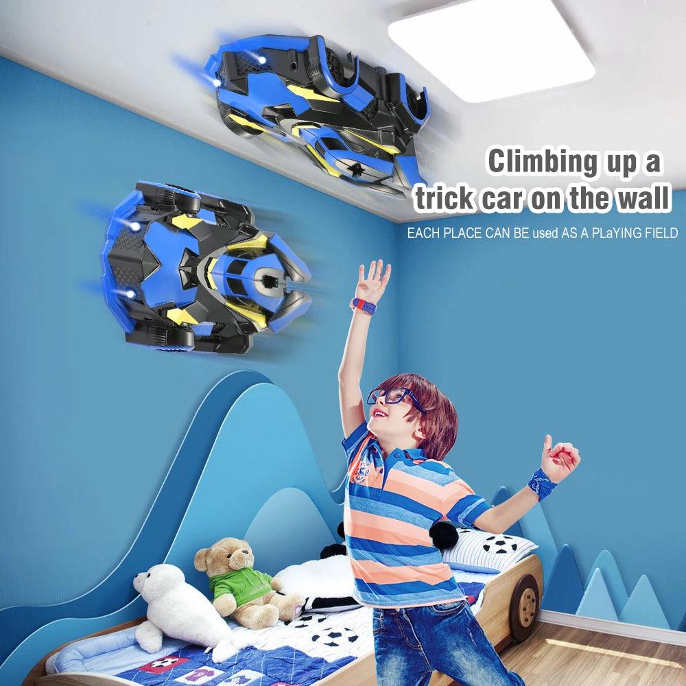 Remote Control Wall Climbing Stunt Car