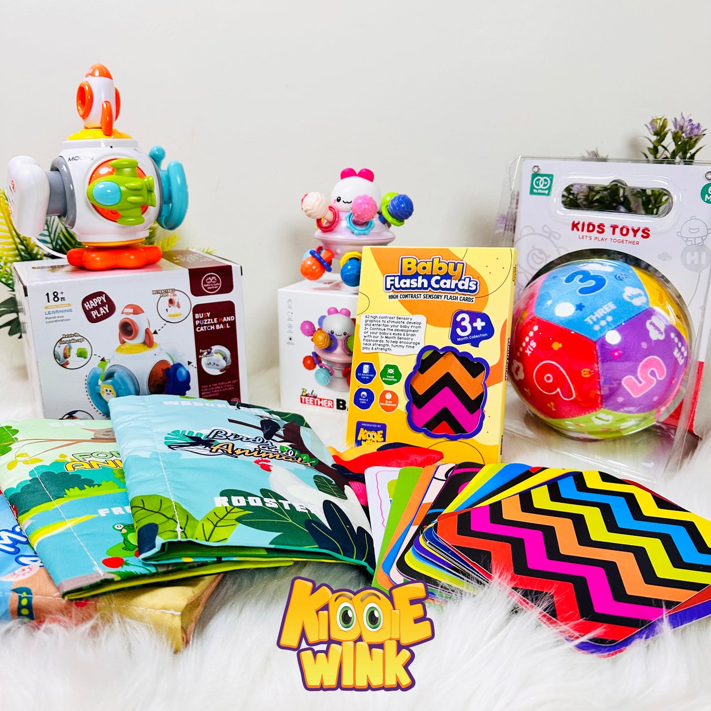 KiddieWink™ Sensory Pack for 4 to 6 Months Babies