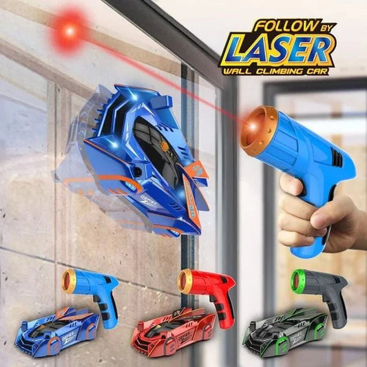 RC Infrared Chasing Laser Wall Climbing Car