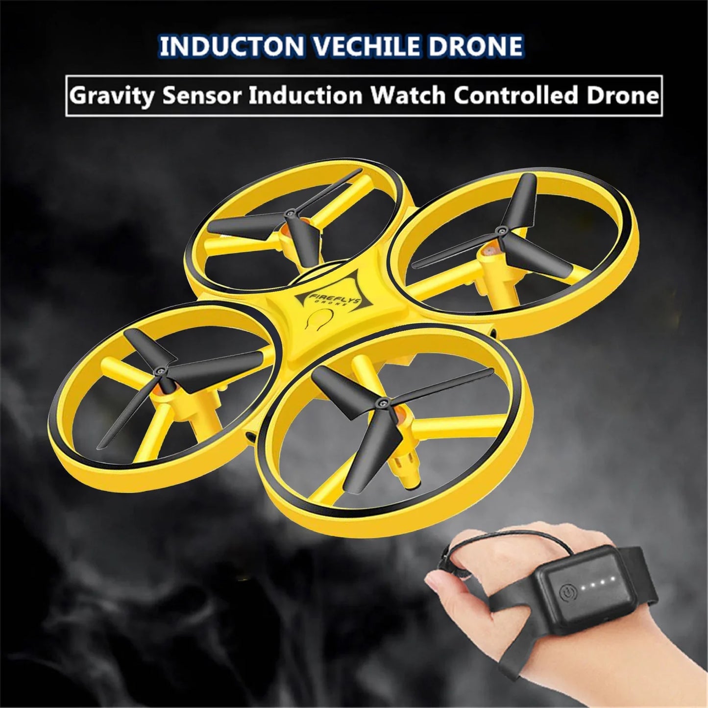 FlashFly Hand-Controlled Induction Drone