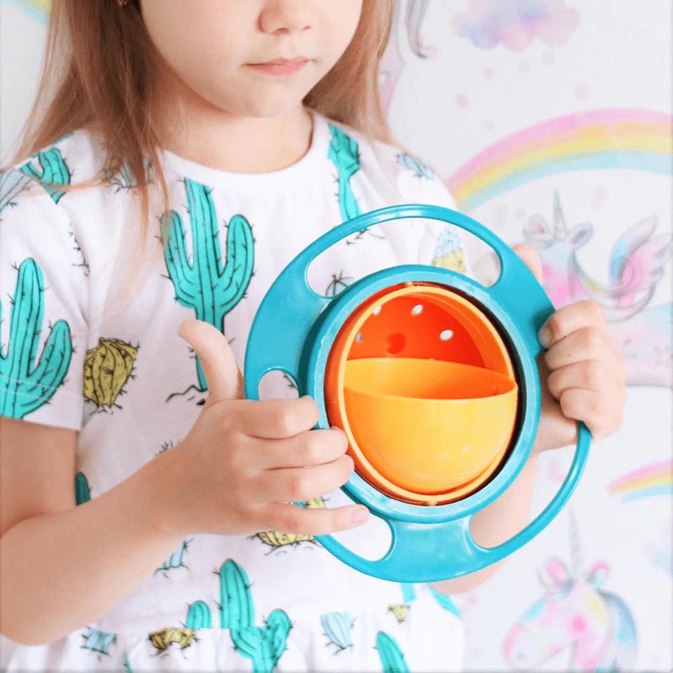 360° Rotating Safe Bowl For Toddlers & Kids