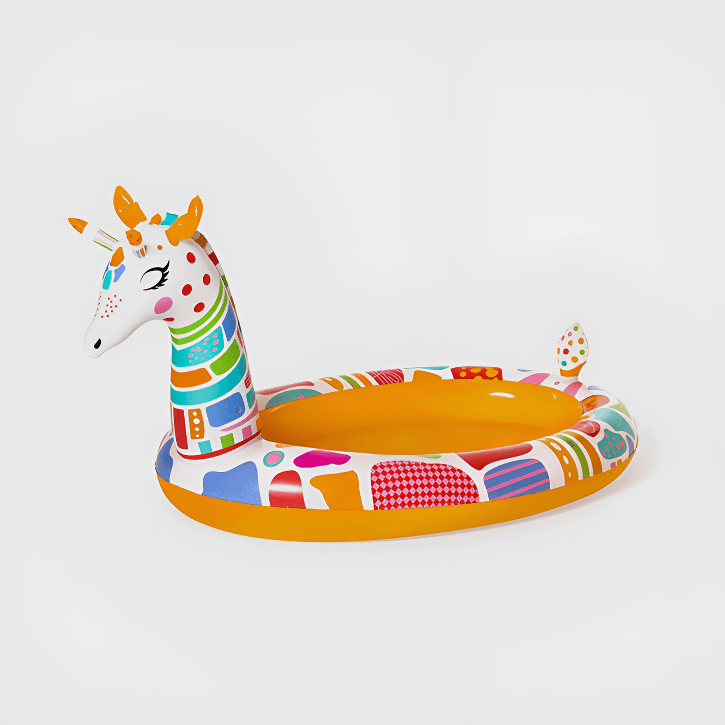 KiddieWink™ Inflatable Cute Giraffe Swimming Pool (2.66m-8.9Inch) For Kids