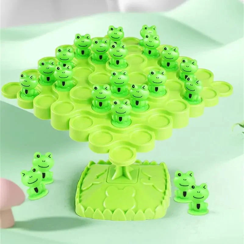 High Challenging Frog Tree Balance Game