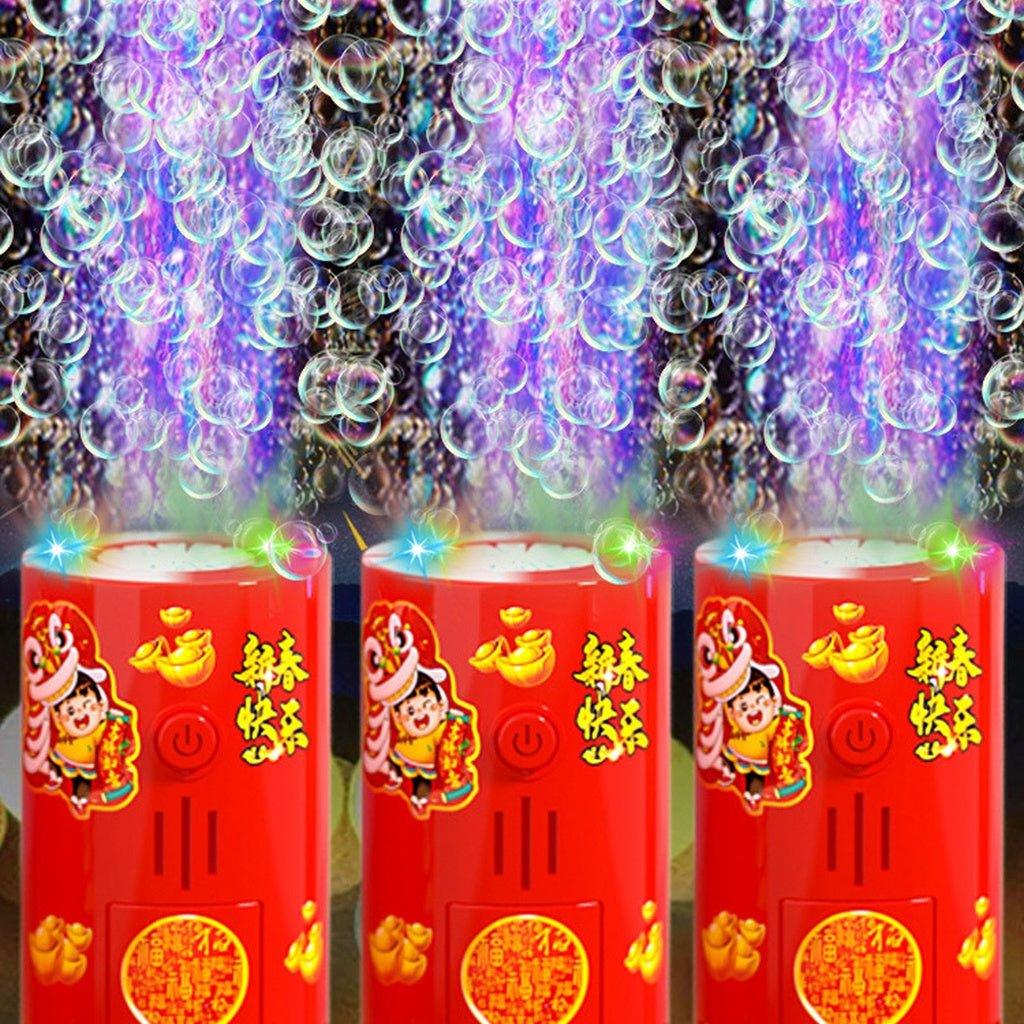 Musical & Lighting Fireworks Bubble Machine